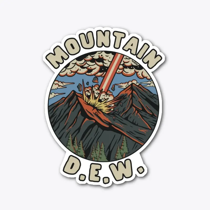 MTN D.E.W. Special Edition sticker